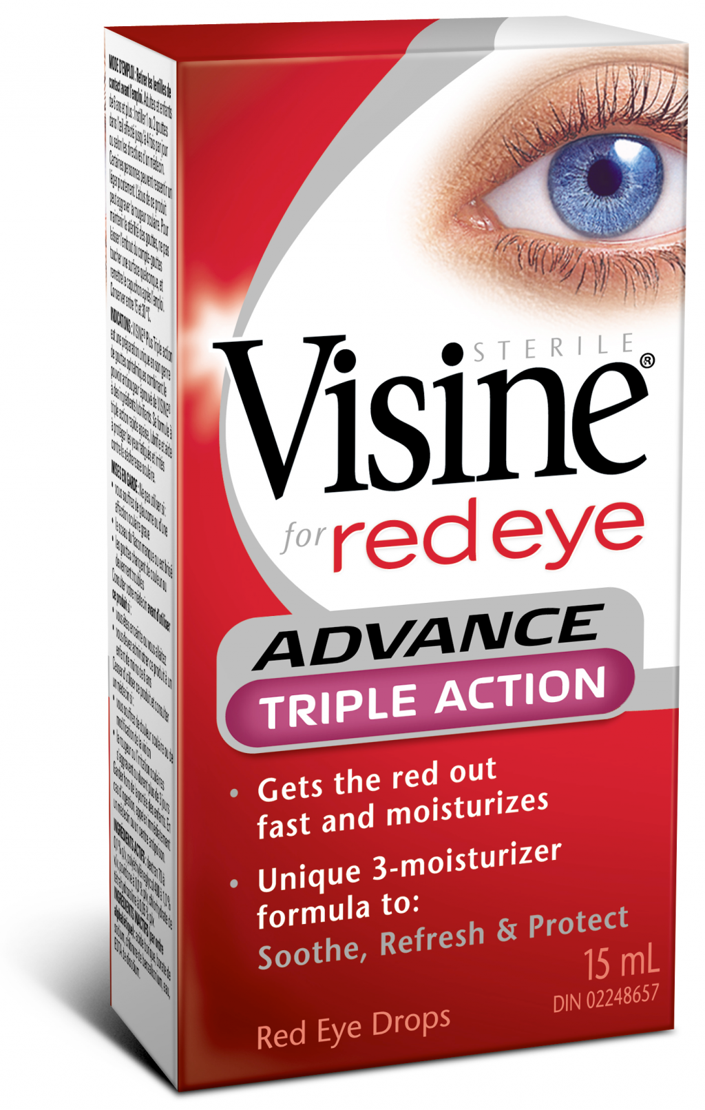 Advance Triple Action Red Eye Drops VISINE®